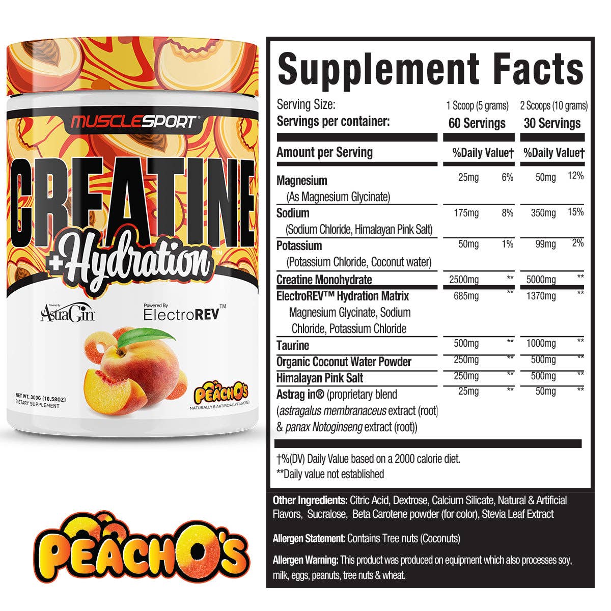Creatine + Hydration™ 300 Grams - Ember Boutique
