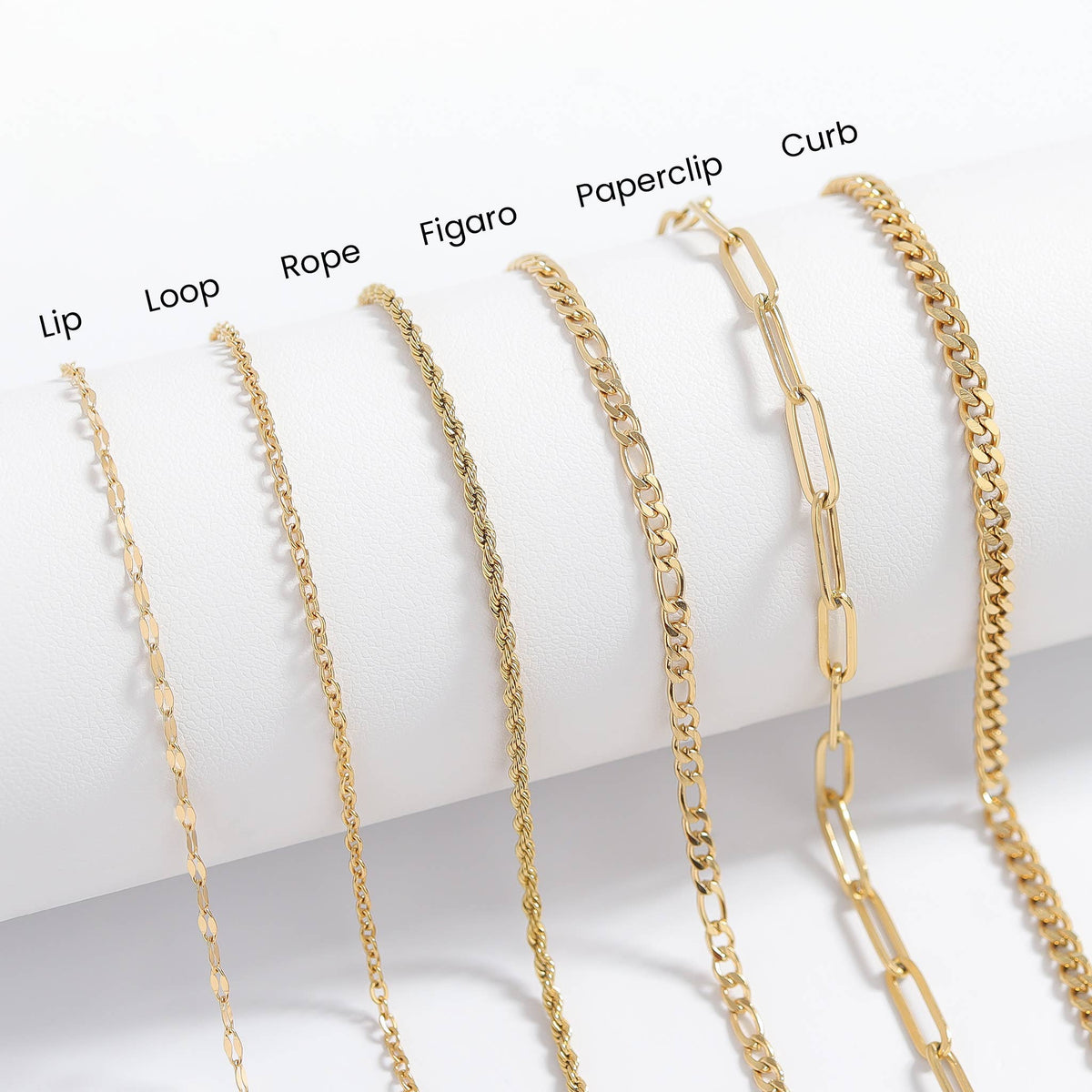 18K Gold Paperclip Chain Necklace - Ember Boutique