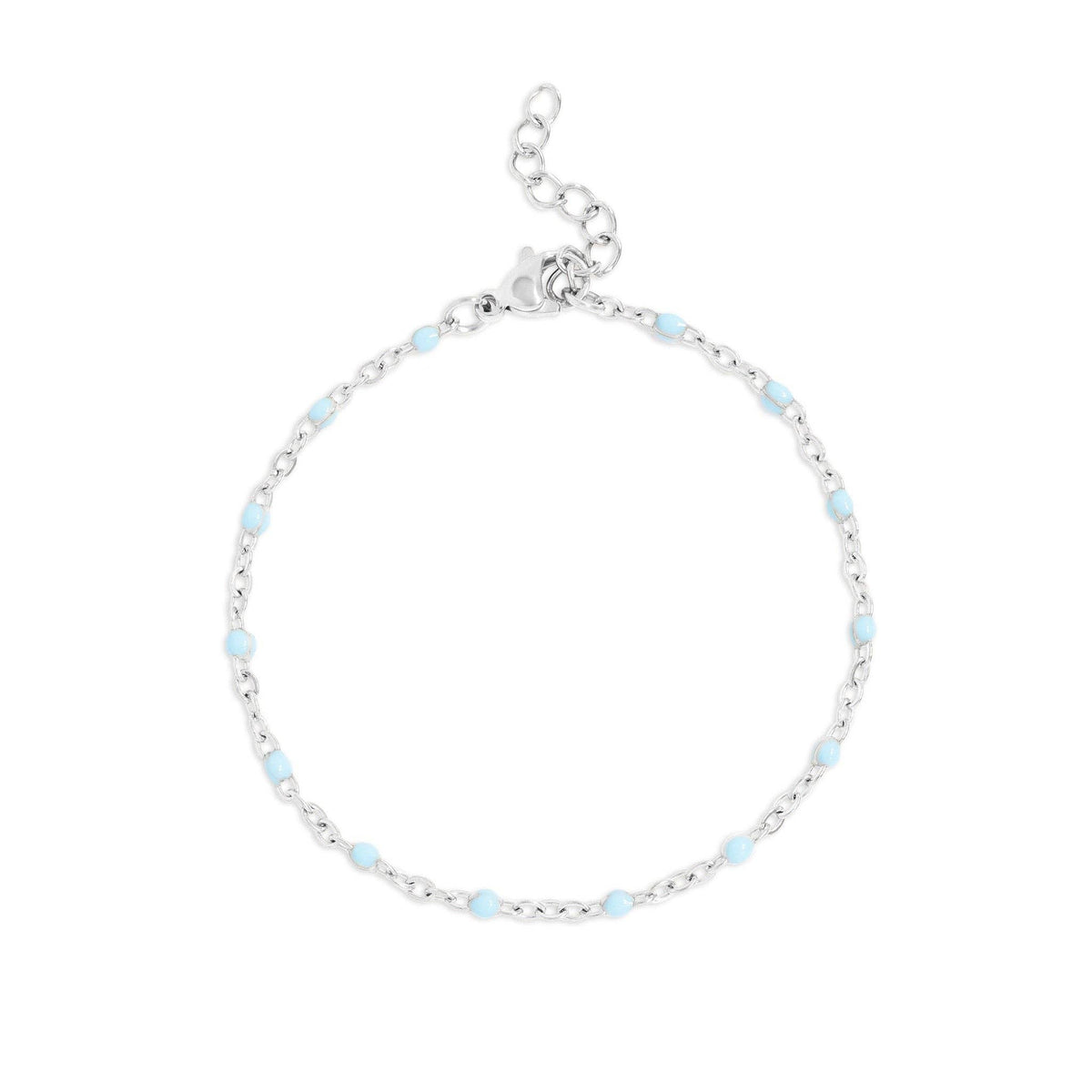 18K Gold PVD Stainless Steel Turquoise Confetti Bracelet - Ember Boutique
