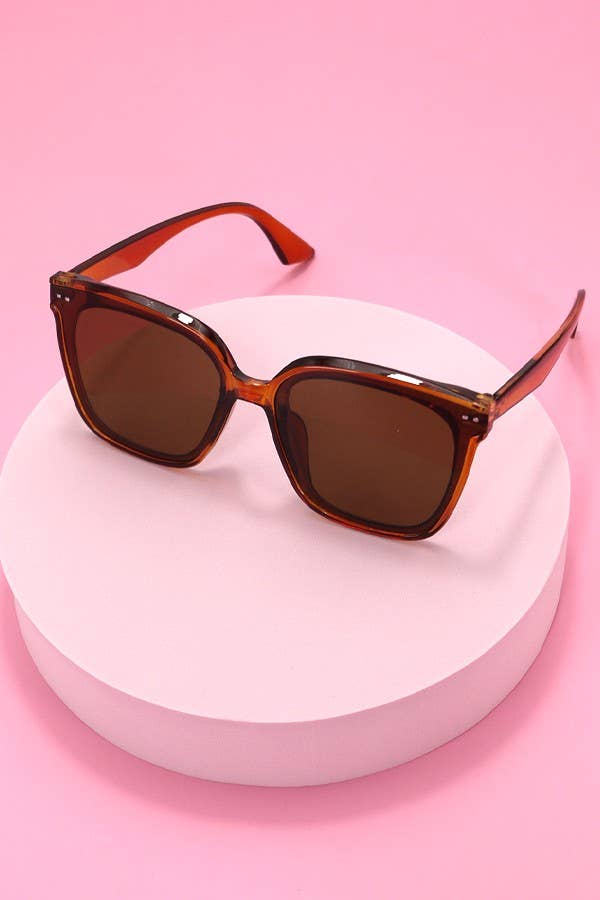 ACETATE SQUARE CATEYE SUNGLASSES SET | 40SG813-12 Pack - Ember Boutique