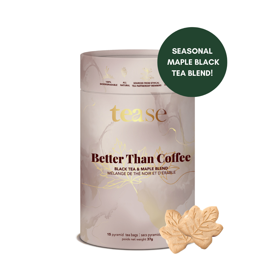 Better Than Coffee Maple Vanilla Black Tea by Tease - Ember Boutique