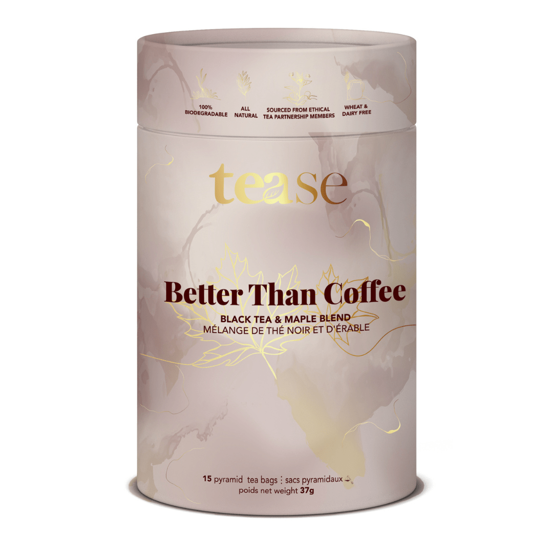 Better Than Coffee Maple Vanilla Black Tea by Tease - Ember Boutique