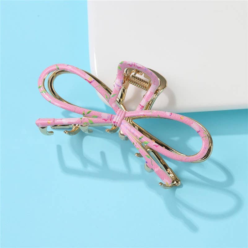 Botanical Floral Coquette Clip Hair Claw Clips | 40H1102 - Ember Boutique
