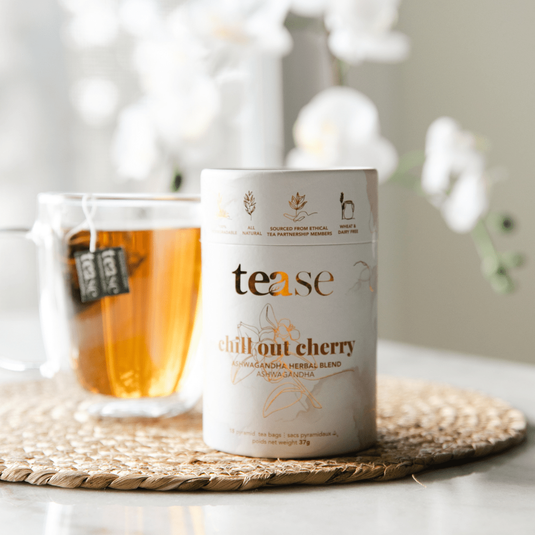 Chill Out Cherry Ashwagandha Tea by Tease - Ember Boutique