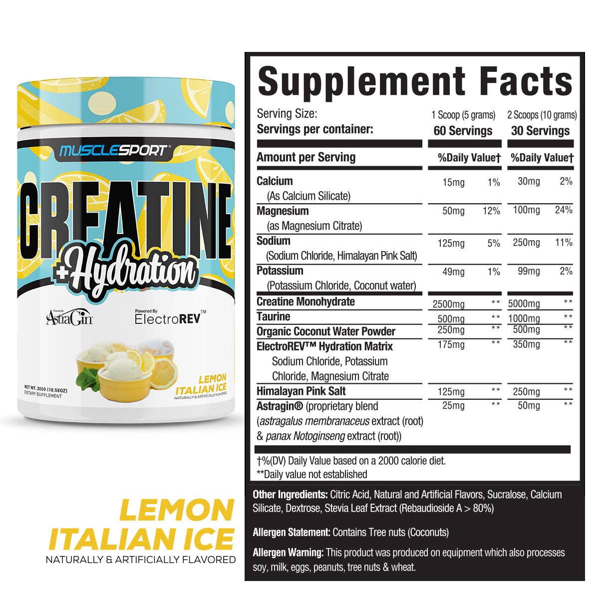 Creatine + Hydration™ 300 Grams - Ember Boutique