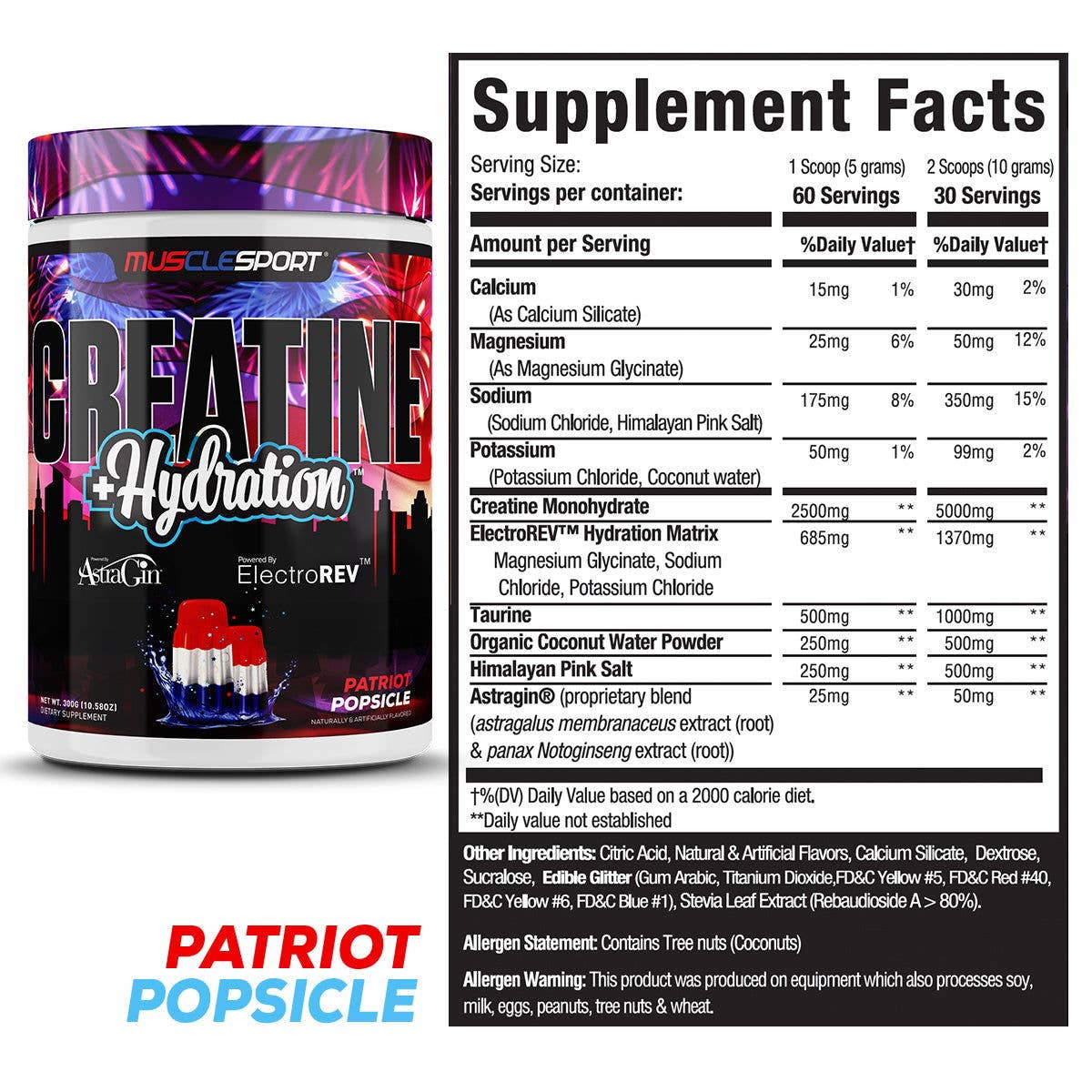 Creatine + Hydration™ 300 Grams - Ember Boutique