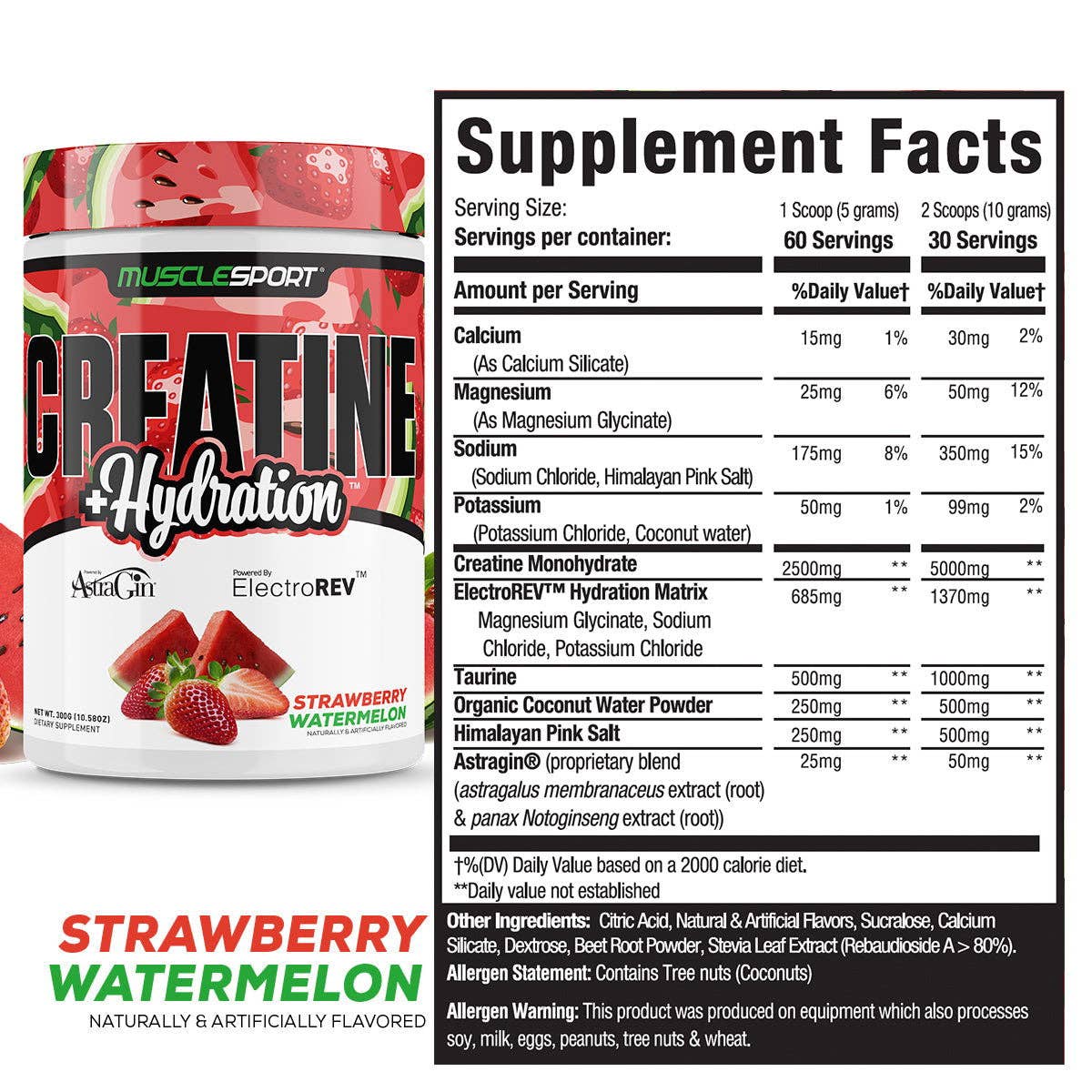 Creatine + Hydration™ 300 Grams - Ember Boutique