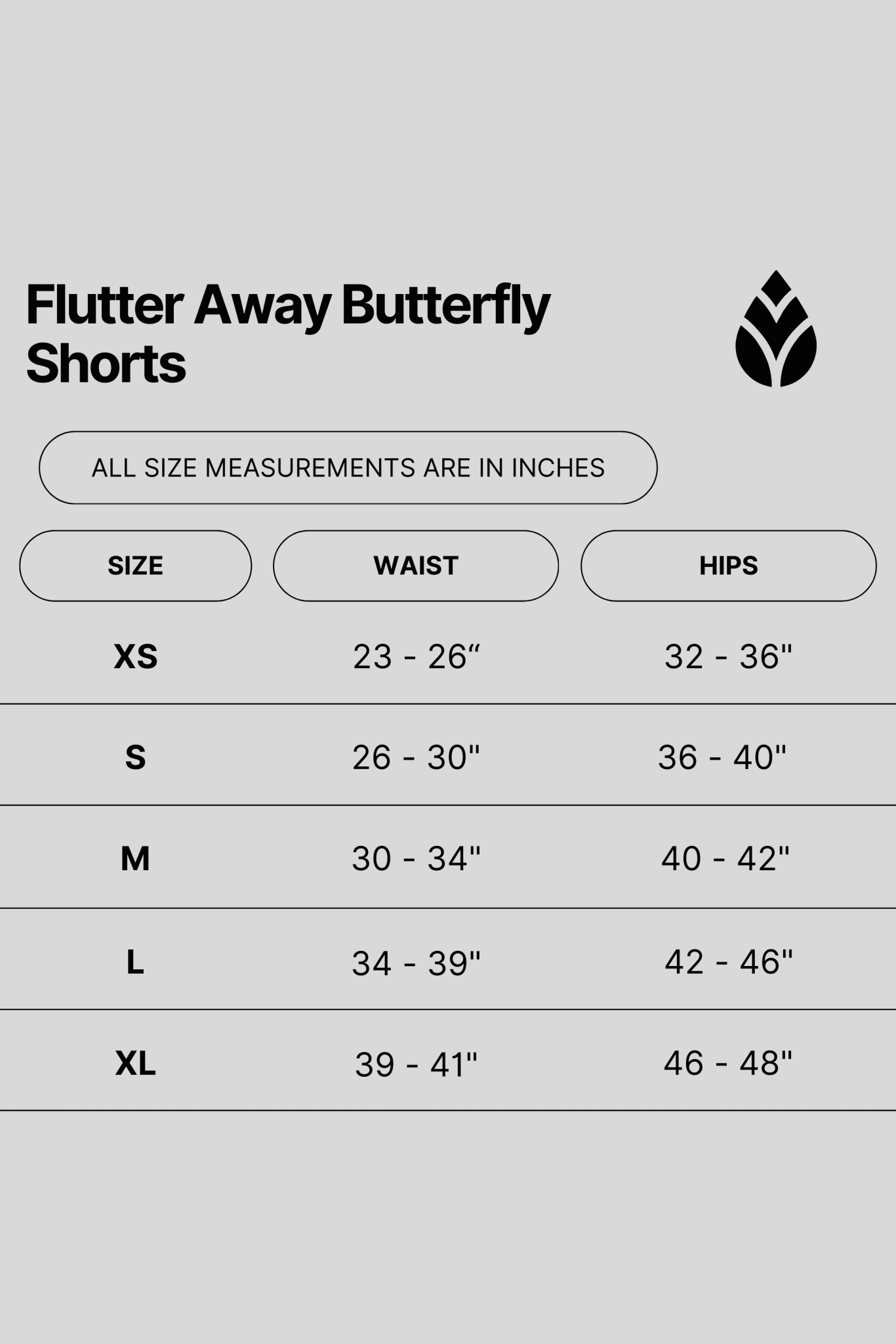 Flutter Away Butterfly Shorts - Black - Ember Boutique