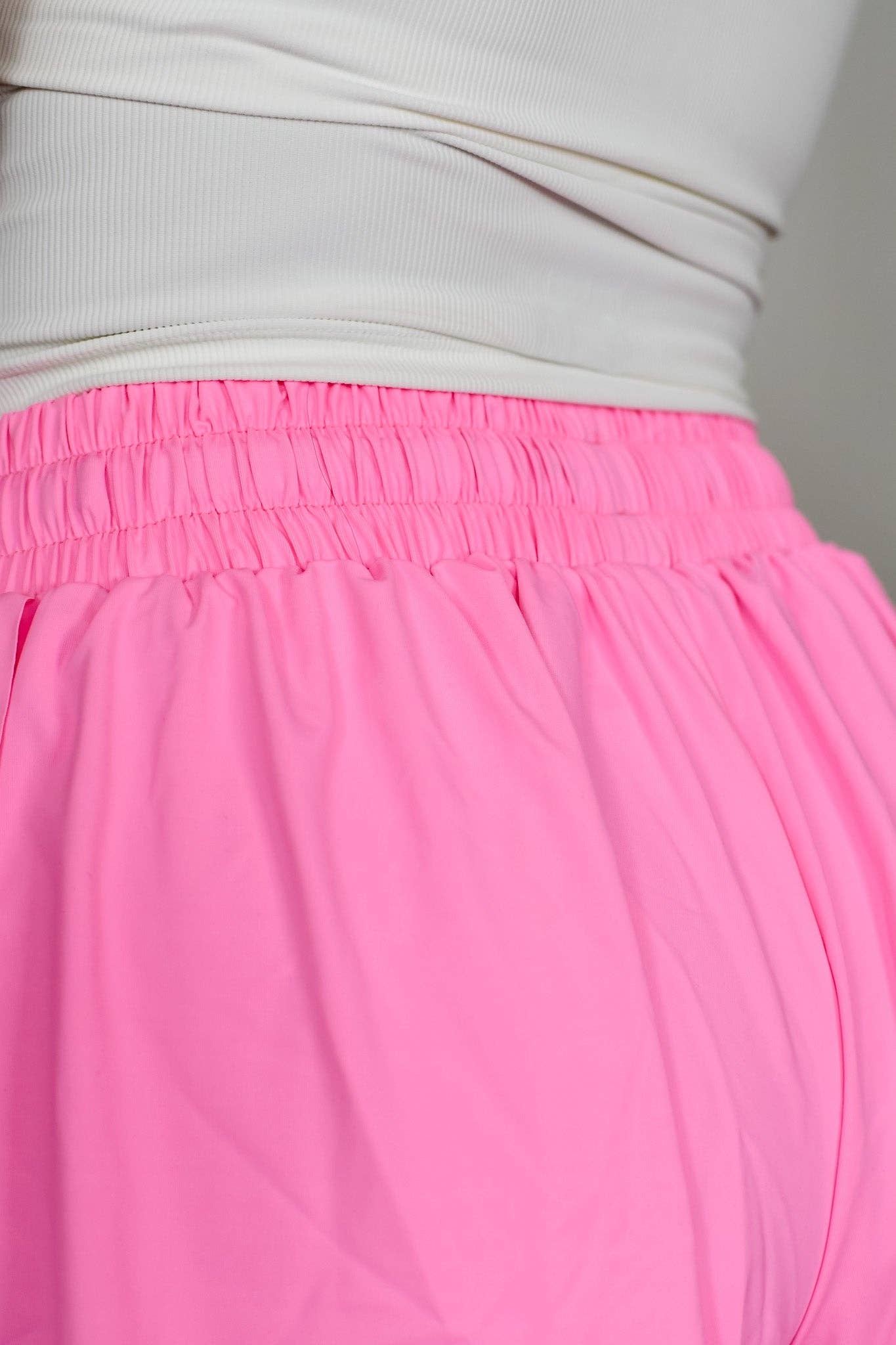 Flutter Away Butterfly Shorts - Perfect Pink - Ember Boutique