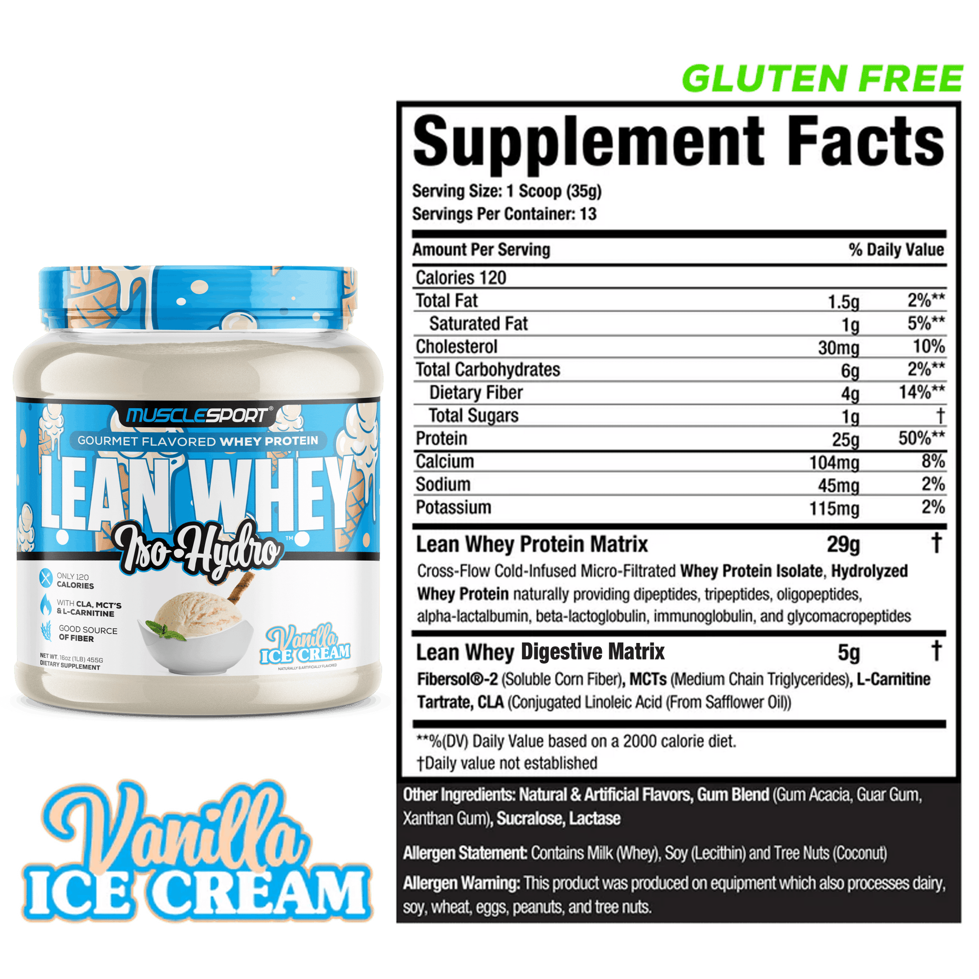 Lean Whey® Iso Hydro Protein 1lb - Ember Boutique