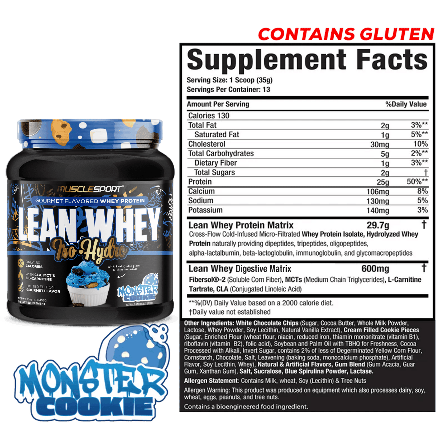 Lean Whey® Iso Hydro Protein 1lb - Ember Boutique