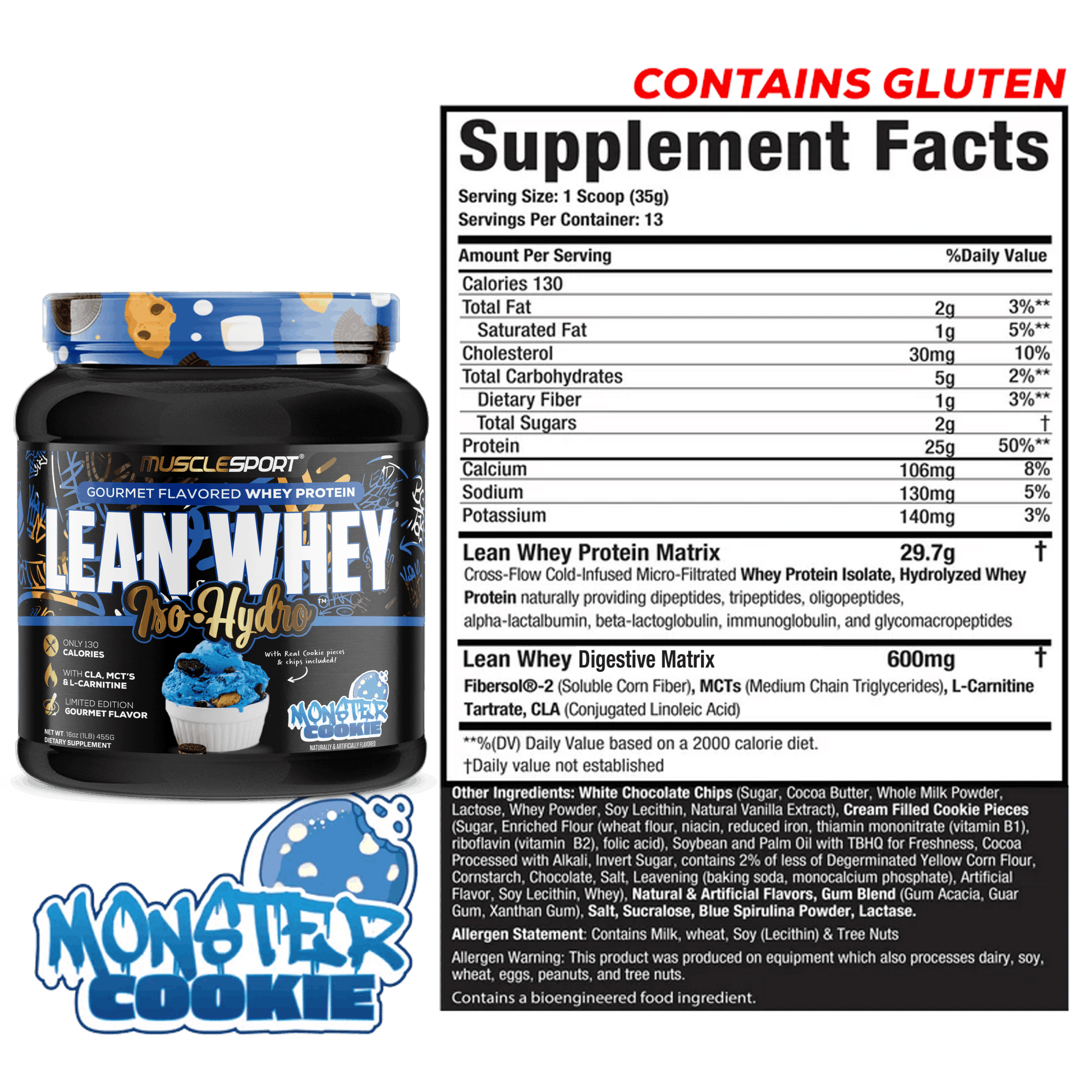 Lean Whey® Iso Hydro Protein 1lb - Ember Boutique