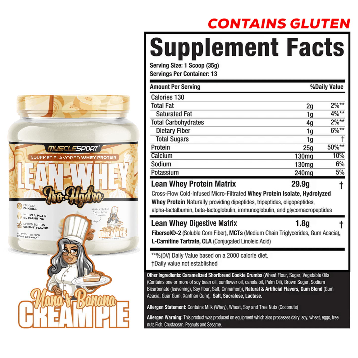 Lean Whey® Iso Hydro Protein 1lb - Ember Boutique