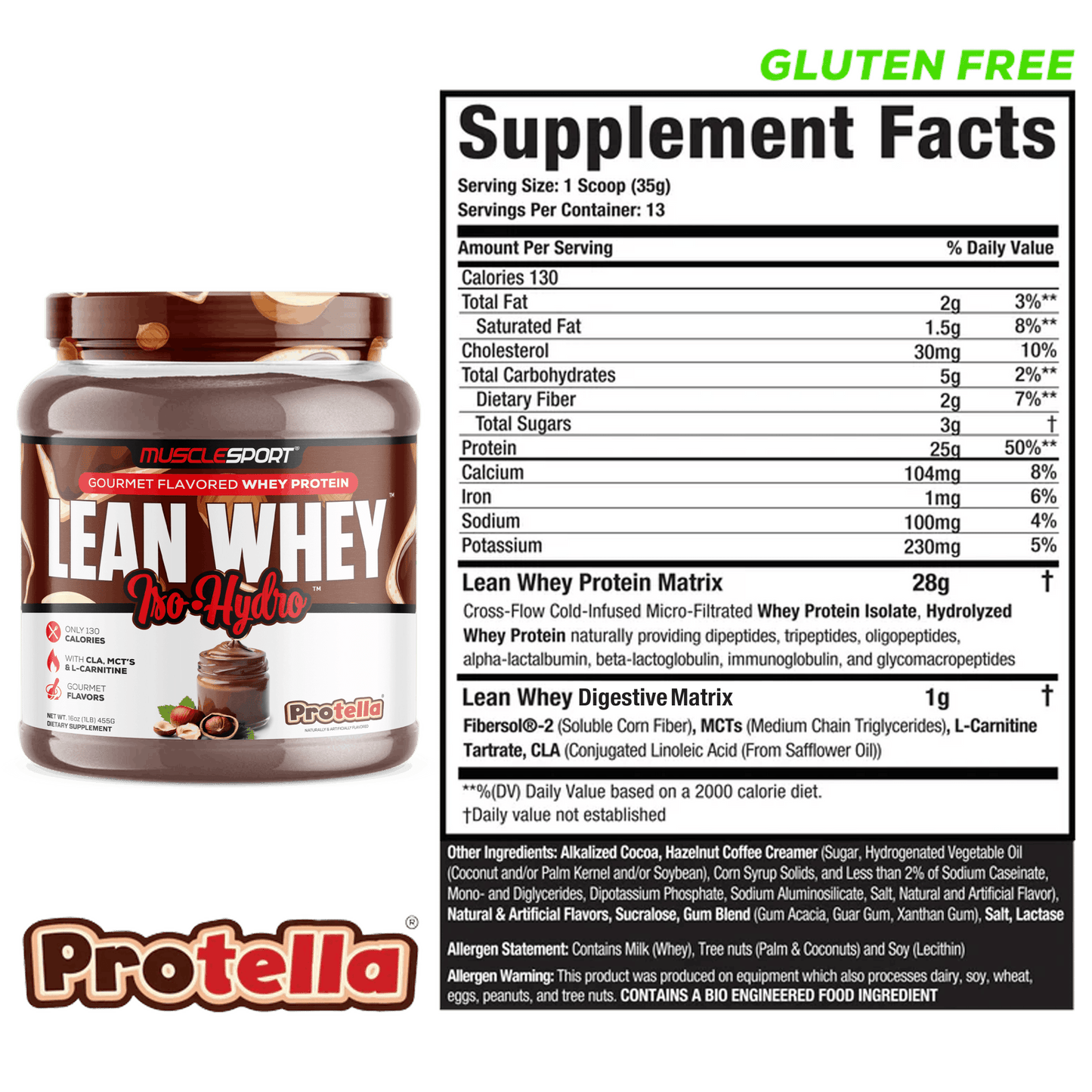 Lean Whey® Iso Hydro Protein 1lb - Ember Boutique
