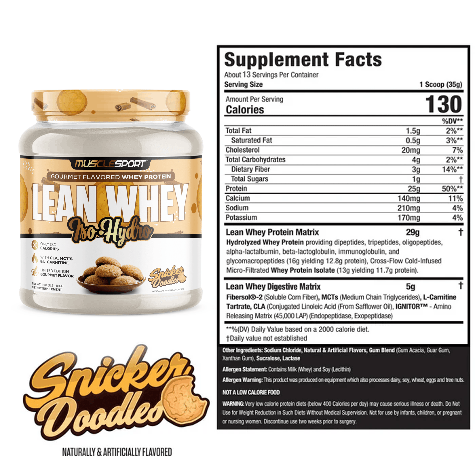 Lean Whey® Iso Hydro Protein 1lb - Ember Boutique
