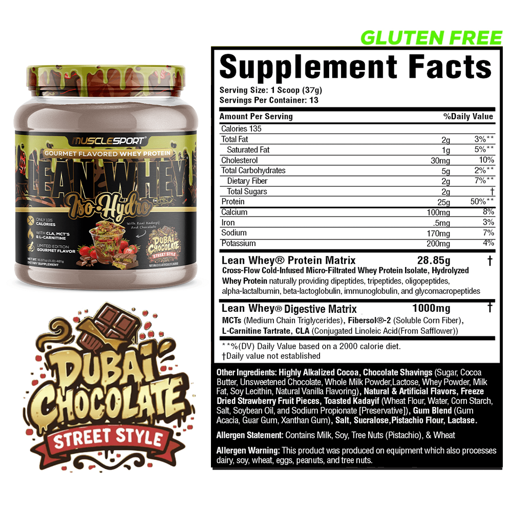 Lean Whey® Iso Hydro Protein 1lb - Ember Boutique