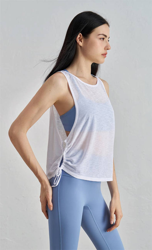 Luana Sleeveless Tank Active Top Cover Up - Ember Boutique
