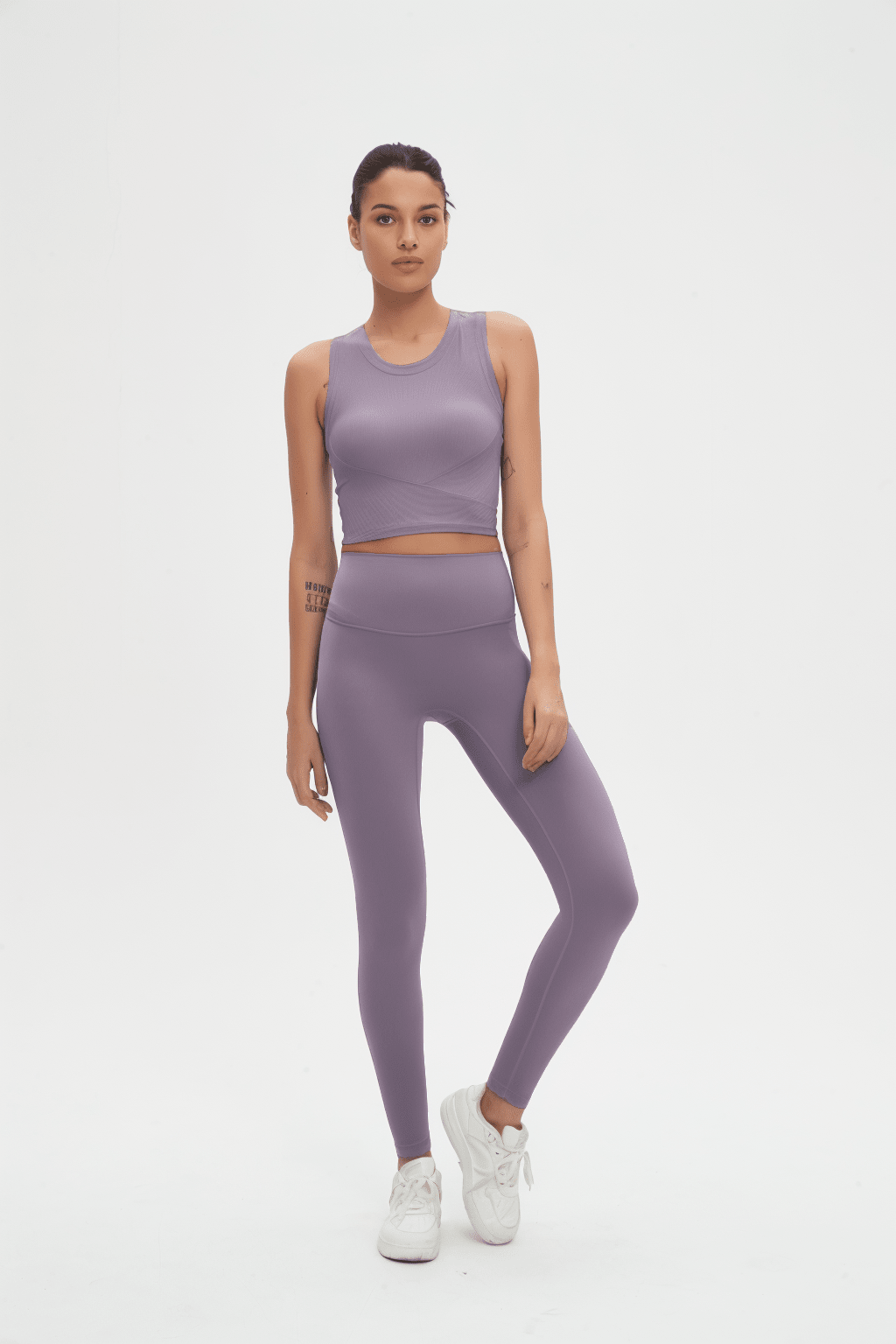 Malibu Rib Tank & Legging 2 Piece Activewear Workout Set - Ember Boutique