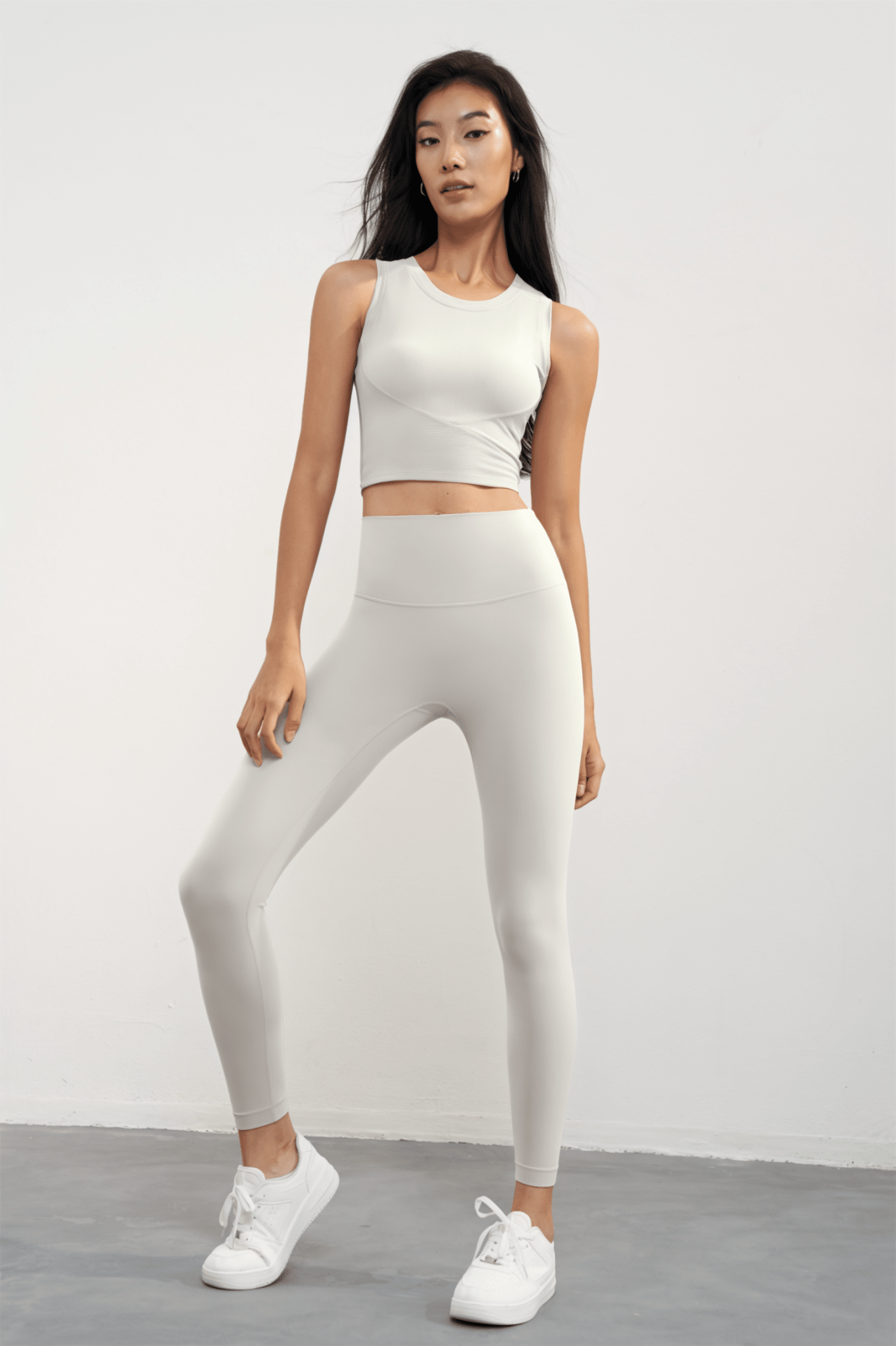 Malibu Rib Tank & Legging 2 Piece Activewear Workout Set - Ember Boutique