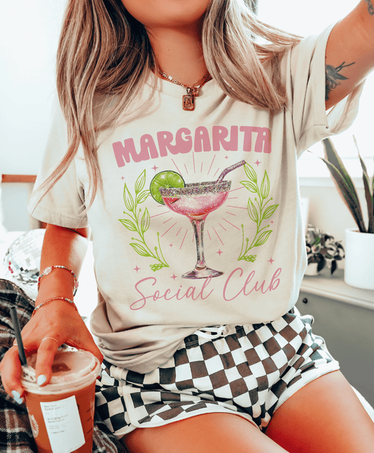 Margarita Summer - Cream Tee - Ember Boutique