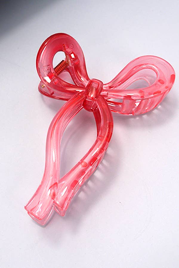 MATTE BOW HAIR CLAW CLIPS | 40H721 - Ember Boutique
