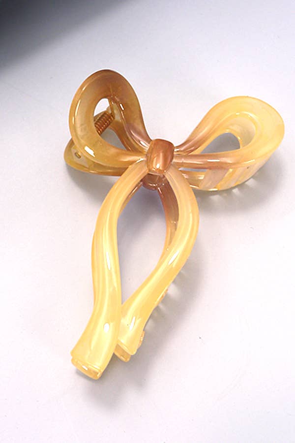 MATTE BOW HAIR CLAW CLIPS | 40H721 - Ember Boutique