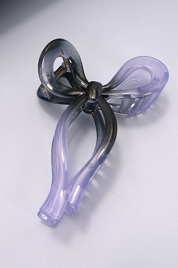 MATTE BOW HAIR CLAW CLIPS | 40H721 - Ember Boutique
