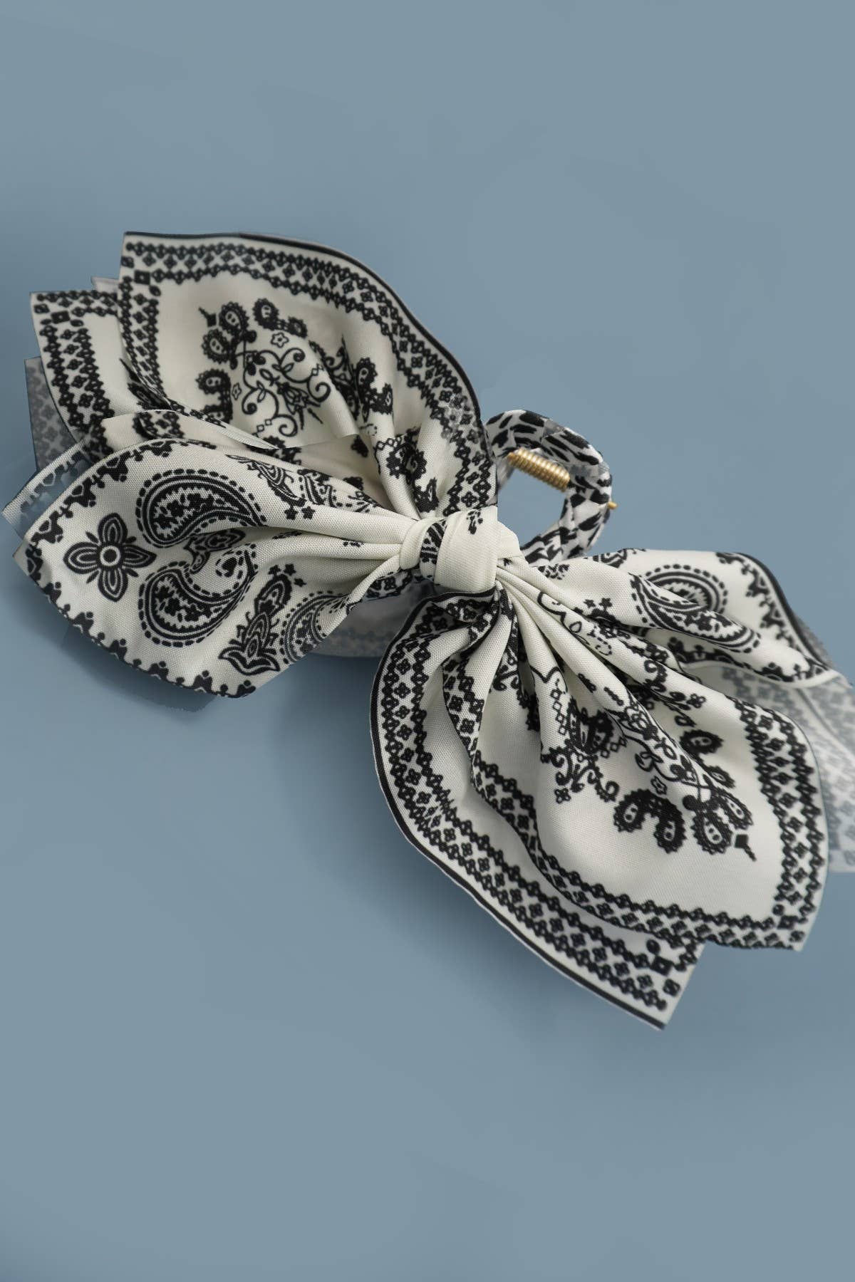 PAISLEY BOHO VINTAGE HAIR CLAW CLIPS | 40H913 - Ember Boutique