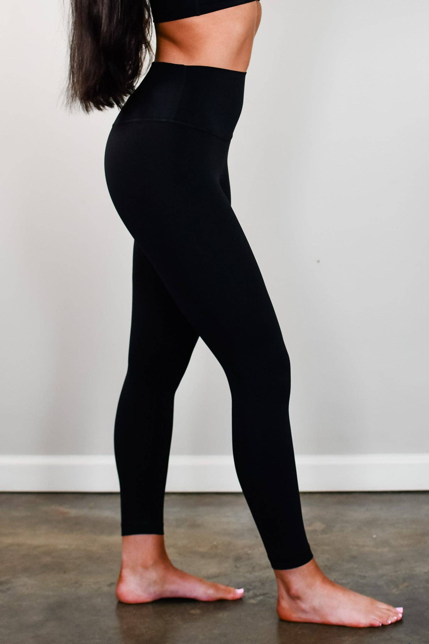 Pure Move Classic Leggings - Black - Ember Boutique