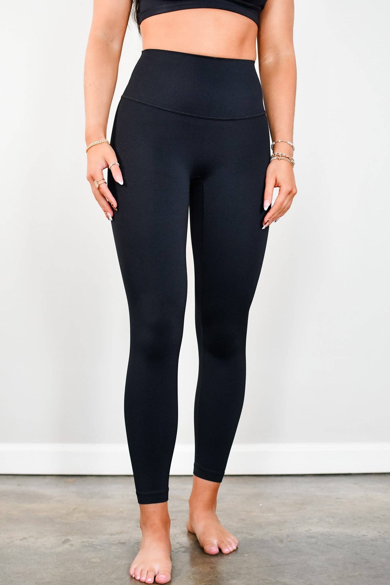 Pure Move Classic Leggings - Black - Ember Boutique