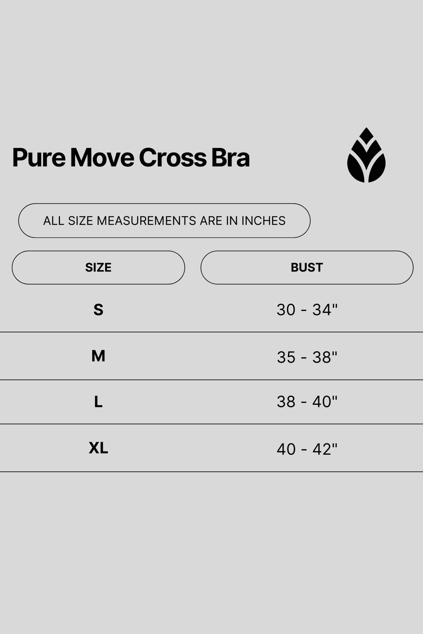 Pure Move Cross Back Bra - Light Blue - Ember Boutique