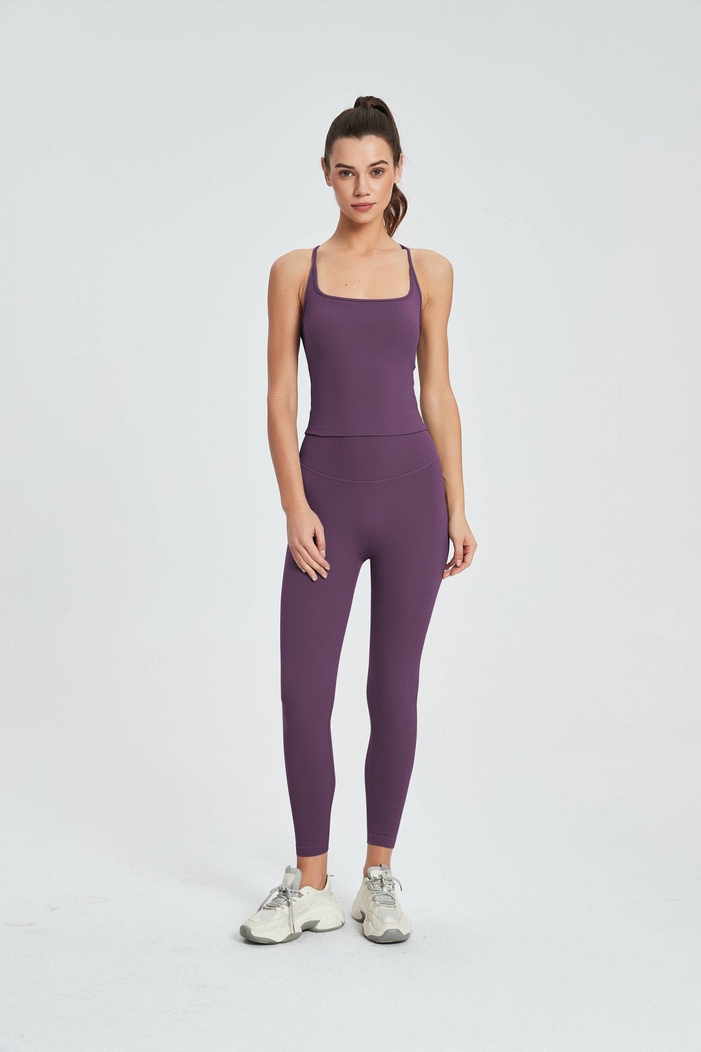 Veronica Sports Bra and High Waist Leggings Activewear Set - Ember Boutique