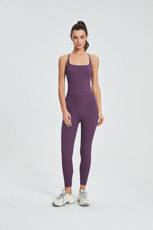 Veronica Sports Bra and High Waist Leggings Activewear Set - Ember Boutique