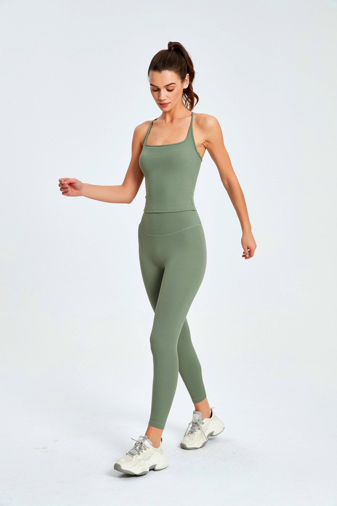 Veronica Sports Bra and High Waist Leggings Activewear Set - Ember Boutique