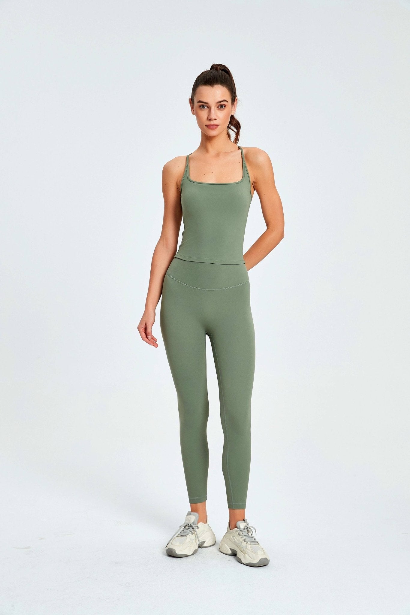 Veronica Sports Bra and High Waist Leggings Activewear Set - Ember Boutique
